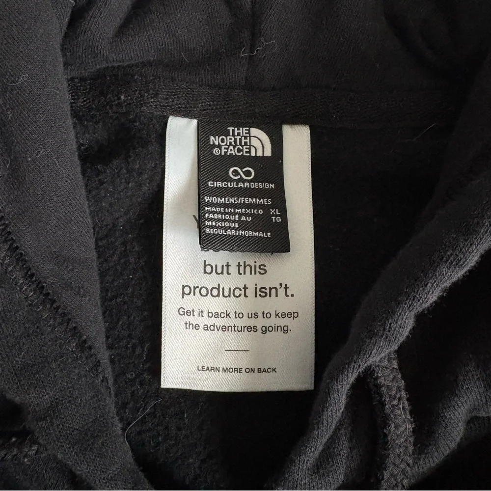 The North Face Black Zip-Up Hoodie - Picture 3 of 6